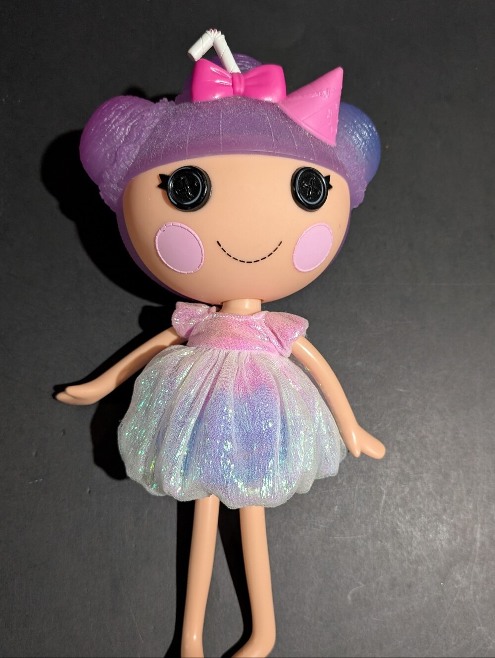 Lalaloopsy Frost I.C Cone Full Size Doll 12" Purple Hair Original Dress No Shoes